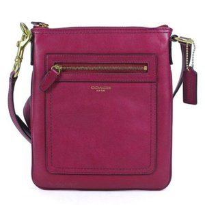COACH | Deep Port Leather Swingpack Crossbody